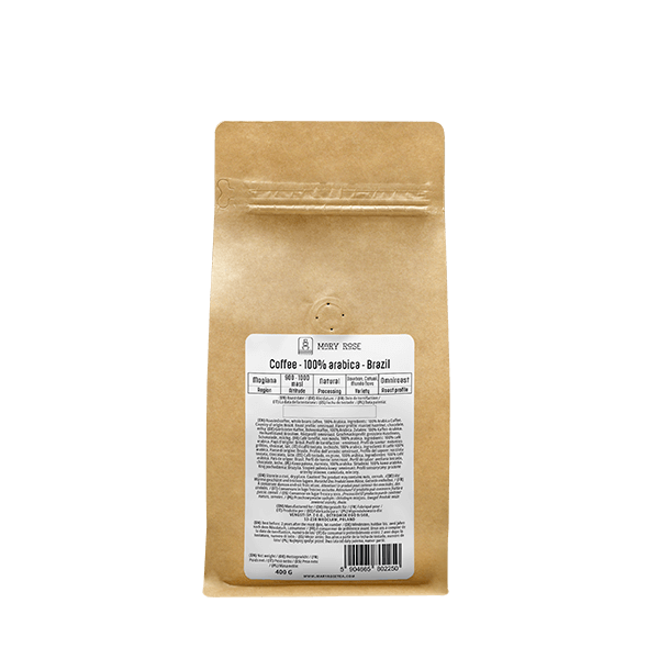 Mary Rose - Kawa ziarnista Brazil Mogiana premium 400 g