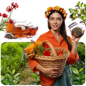 Aromantra x Mary Rose – Herbata zodiakalna – Lew (zielona) 50 g