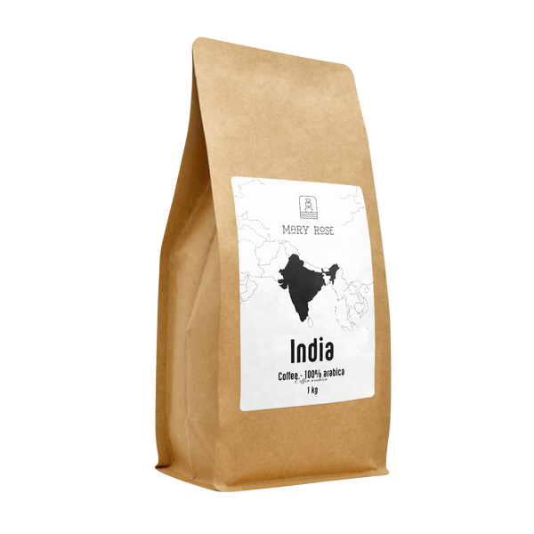 Mary Rose - Kawa ziarnista India Karnataka premium 1 kg