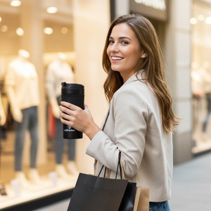 Kubek Termiczny Cup Press z French Pressem 400 ml