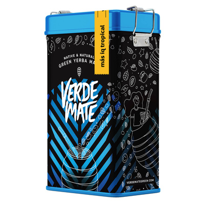 Yerbera – Puszka z Verde Mate Green Más IQ Tropical 0,5 kg