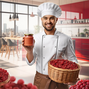 Nustino – Masło Orzechowe w Proszku – Malina (bez dodatku cukru) 400 g