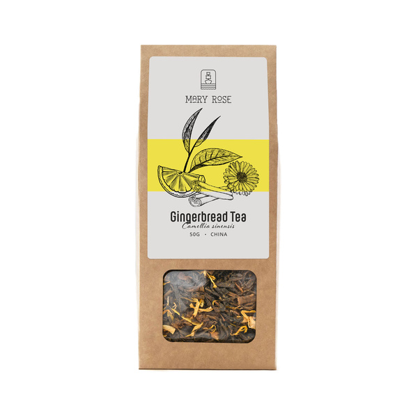 Mary Rose - Herbata Gingerbread (piernikowa) - 50g
