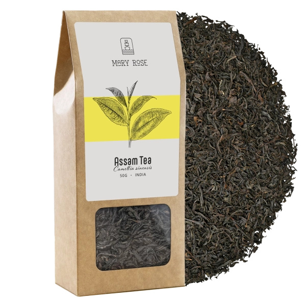 Mary Rose - Herbata Czarna Assam (FOP) - 50 g 