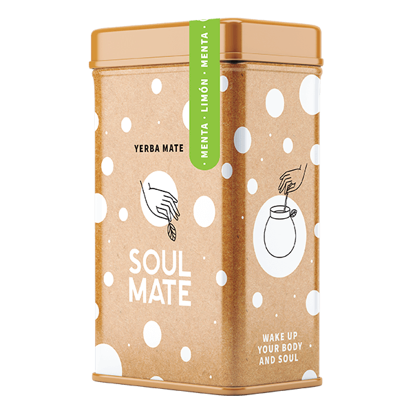 Yerbera – Puszka z Soul Mate Orgánica Menta Limon 0,5 kg