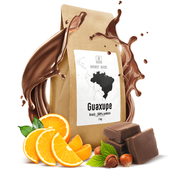 Mary Rose - Kawa ziarnista Brazil Guaxupe premium 1 kg