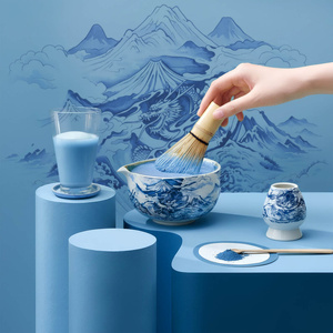 Matchawan – Ceramiczna miseczka do matchy z dzióbkiem – Dragon