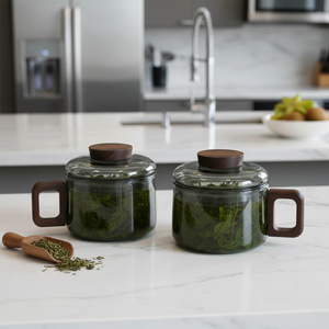 Szklana Filiżanka z Zaparzaczem Cebador Vidrio 200 ml