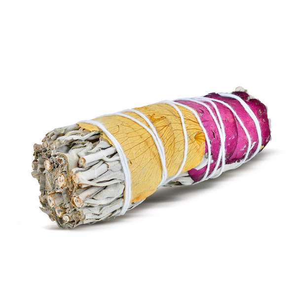 Biała szałwia z różą – Kadzidło 20-30 g (rolka)