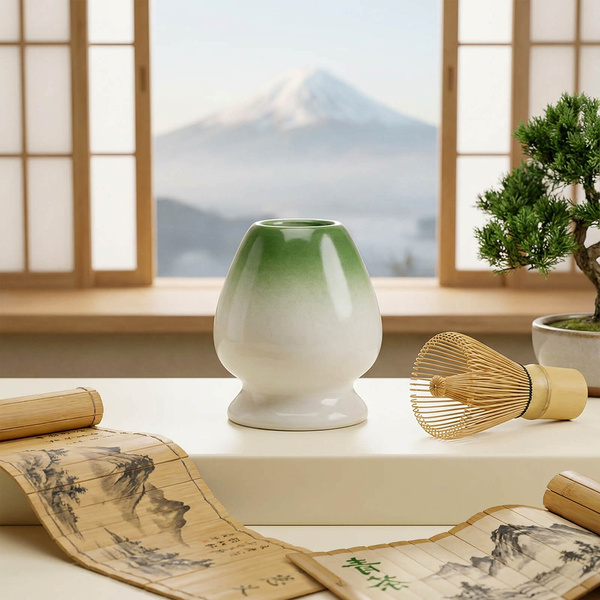 Kusenaoshi – Ceramiczna podstawka pod Chasen – Hayashi