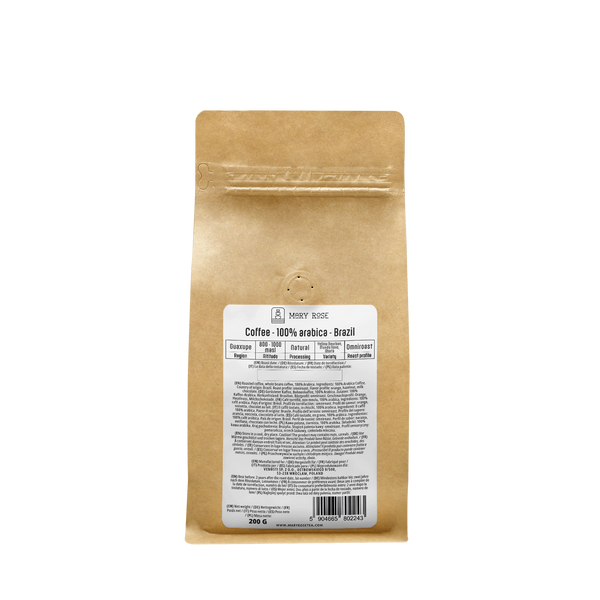 Mary Rose - Kawa ziarnista Brazil Guaxupe premium 200 g