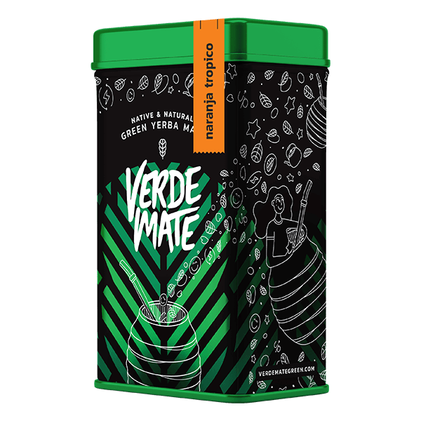 Yerbera – Puszka z Verde Mate Green Naranja Trópico 0,5 kg
