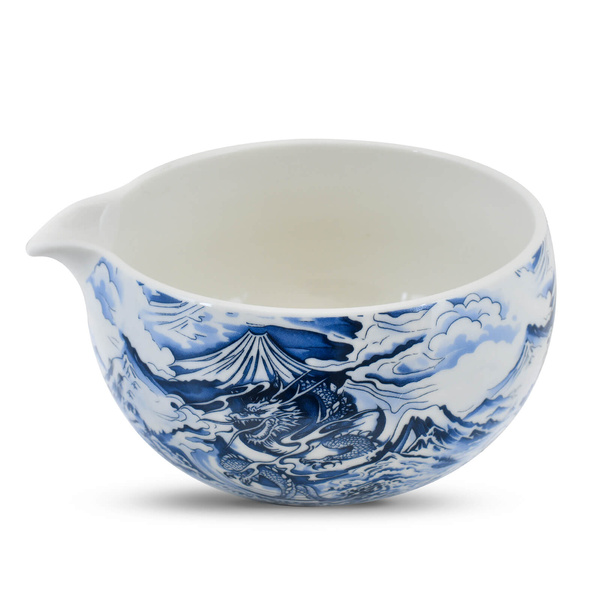 Matchawan – Ceramiczna miseczka do matchy z dzióbkiem – Dragon