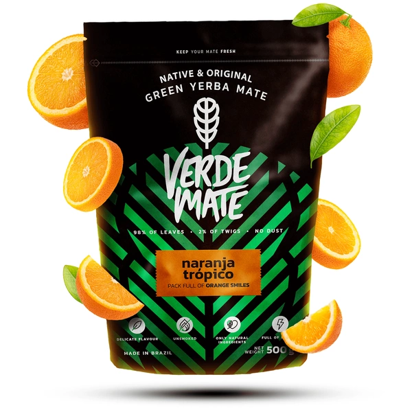 Verde Mate Green Naranja Trópico 0,5 kg