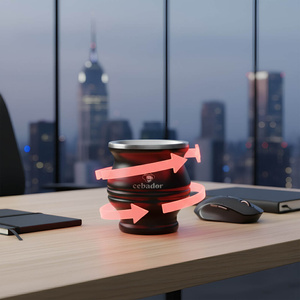 TermoColador – naczynko termiczne do yerba mate – 190 ml (czarne)