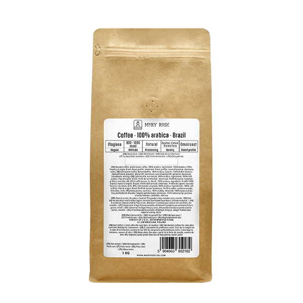 Mary Rose - Kawa ziarnista Brazil Mogiana premium 1 kg