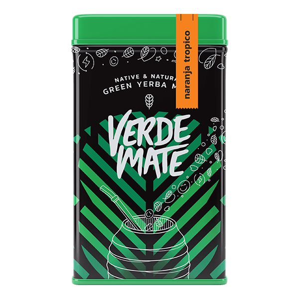 Yerbera – Puszka z Verde Mate Green Naranja Trópico 0,5 kg