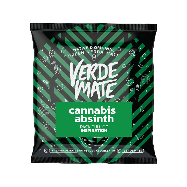Yerba Verde Mate Cannabis Absinth  50g