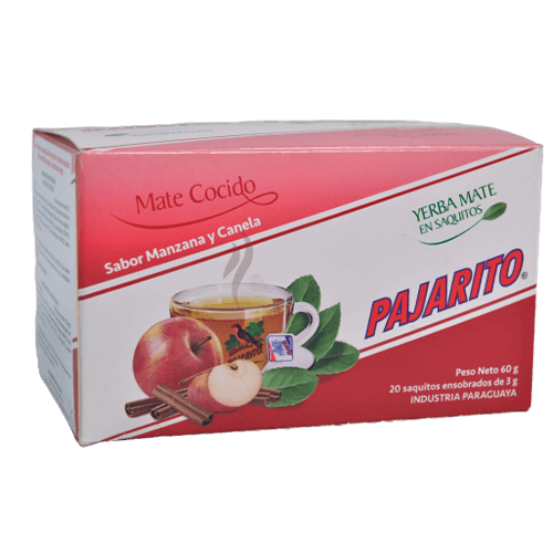 Pajarito w saszetkach Jabłkowo-Cynamonowe 20x3g