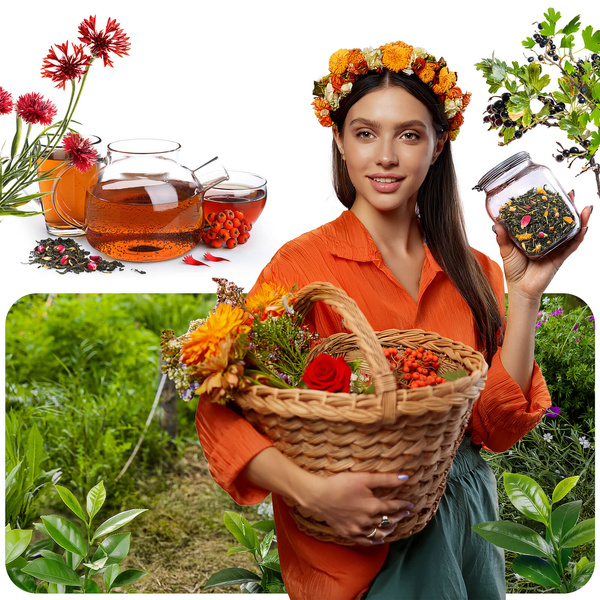 Aromantra x Mary Rose – Herbata zodiakalna – Lew (zielona) 50 g