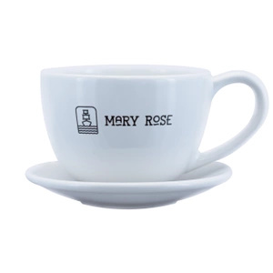 Filiżanka z logo Mary Rose (biała) 200 ml