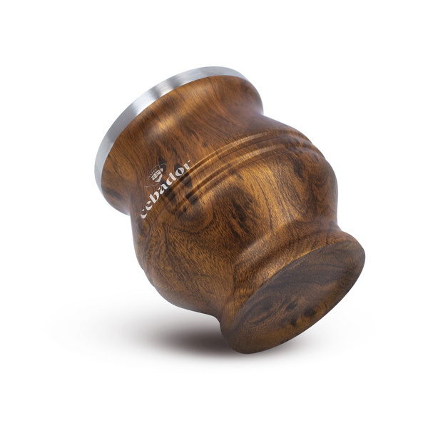 TermoColador – naczynko termiczne do yerba mate – 190 ml (kolor drewno)