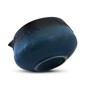 Matchawan – Ceramiczna miseczka do matchy z dzióbkiem – Mountain (niebieska)