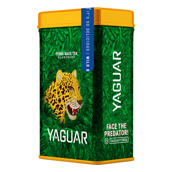 Yerbera – Puszka z Yaguar Wild Berries 0,5 kg
